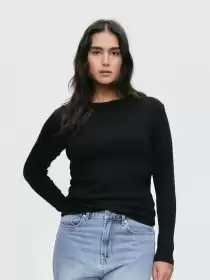 Ribbed Cotton Top
