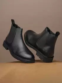 Men Leather Chelsea Boots