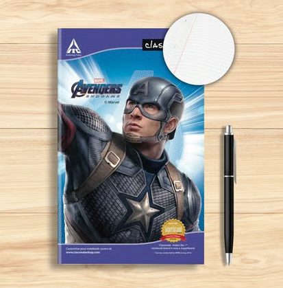 Classmate Exercise Single Line Notebook (172 Pages, Multicolour)