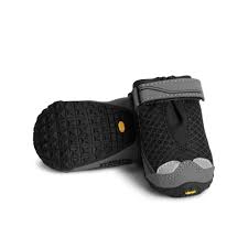 Ruffwear - Grip Trex, All-Terrain Paw Wear for Dogs, Obsidian Black, 1.5 in (Set of 2)