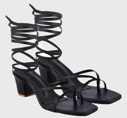 Shoetopia Women Black Heels | UK 5