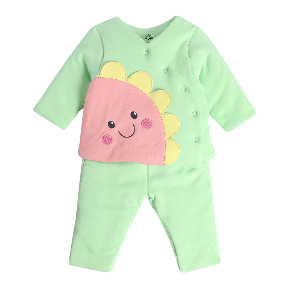 Girls Green Pack Of 2 Top And Bottom