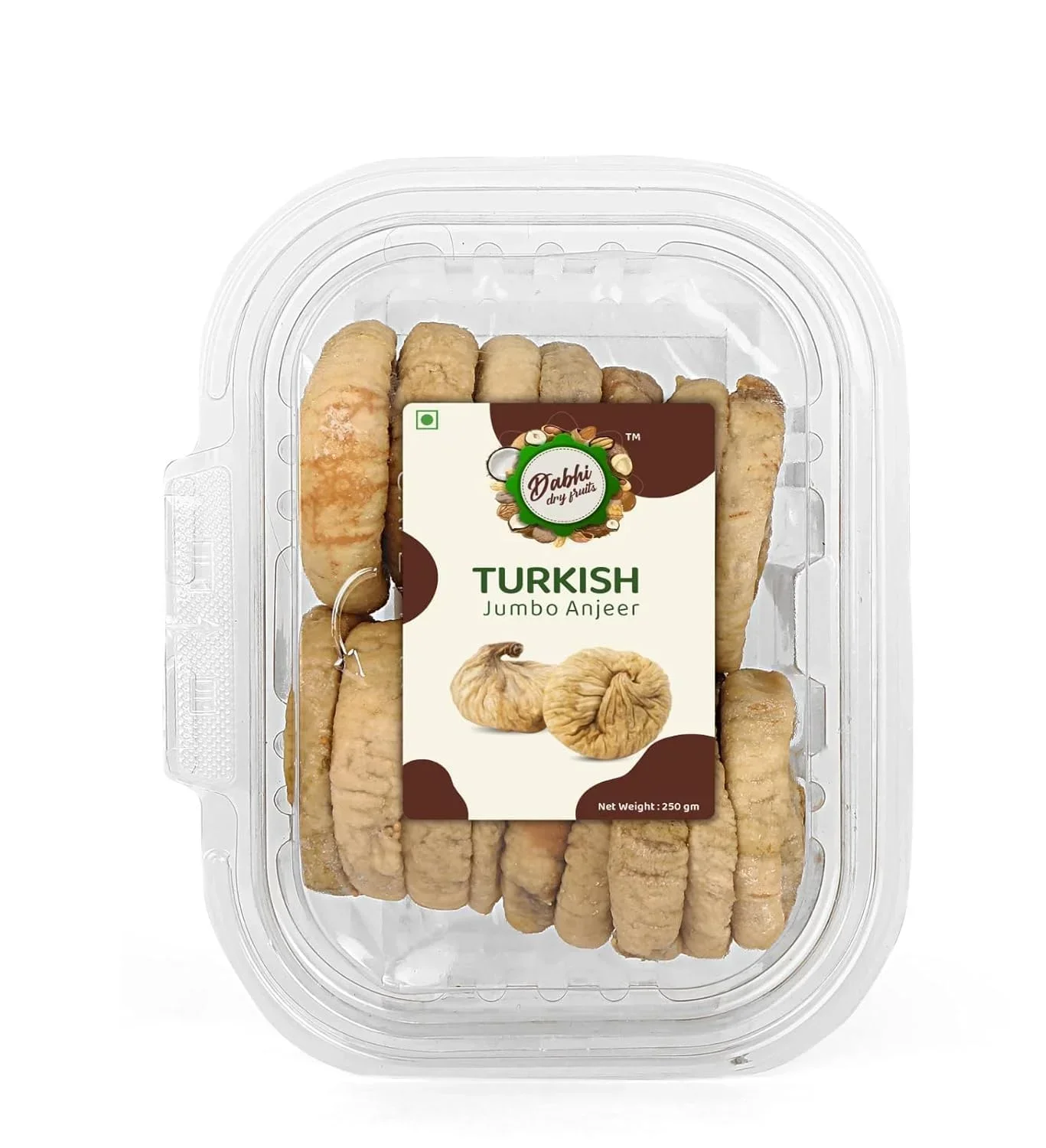 Dabhi Dry Fruits Premium Turkish Jumbo Figs - 250g