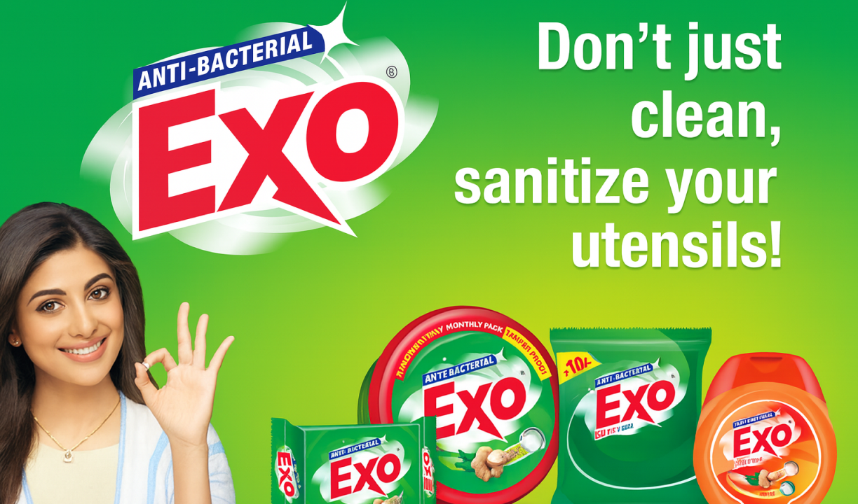 Exo Ginger Twist Dishwash Bar | Anti Bacterial